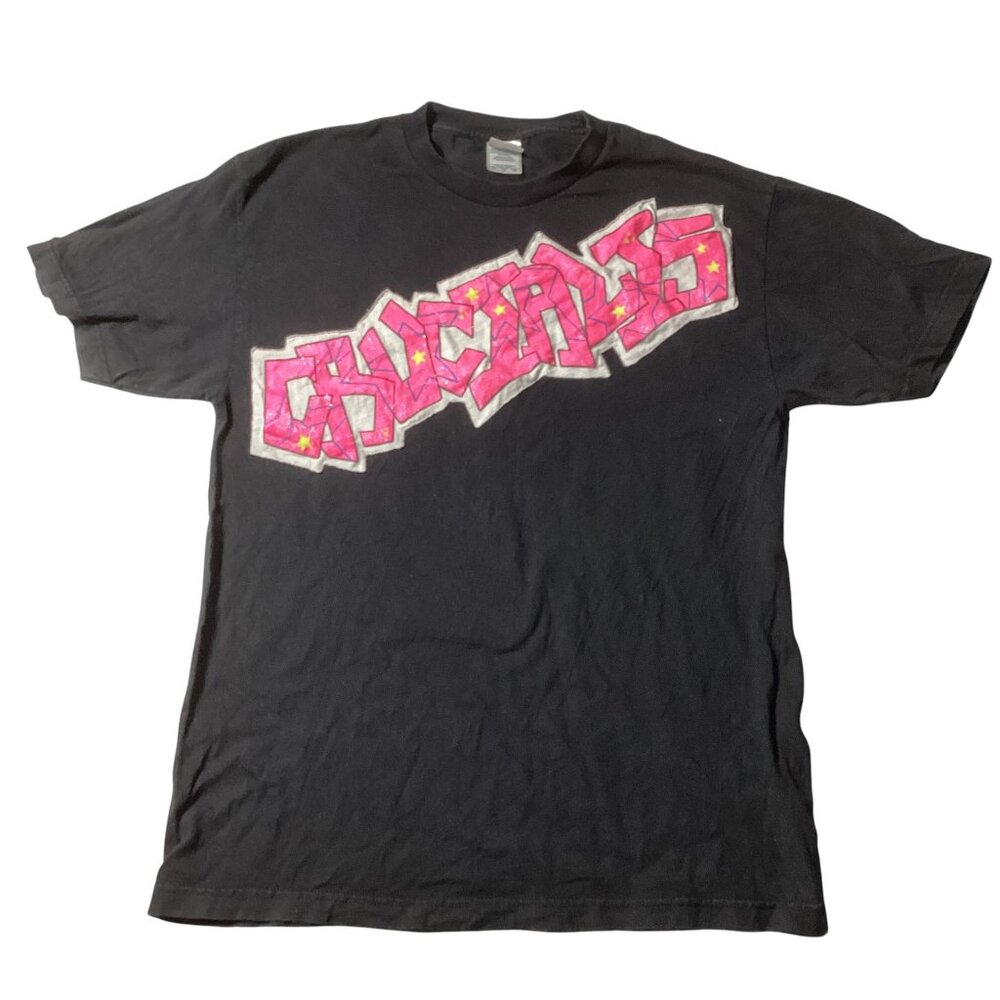 Alstyle Apparel & Activewear: Black Short Sleeved T-shirt, Size Large